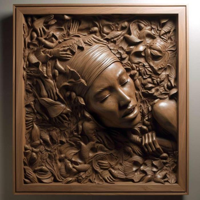 نموذج ثلاثي الأبعاد لآلة CNC 3D Art 